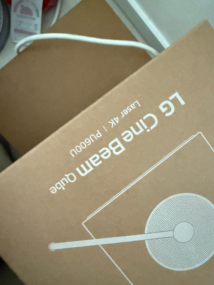 2026년 신제품 LG 시네빔 큐브 PU600U 미개봉 이미지