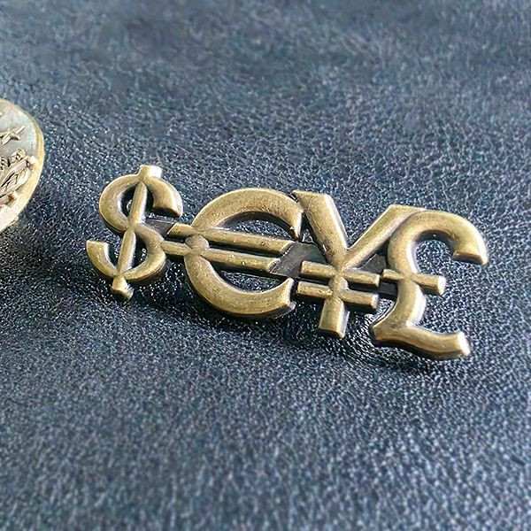 Laredo 브로치 남자 여자 엔틱 빈티지 명품 카우보이 모자 이미지