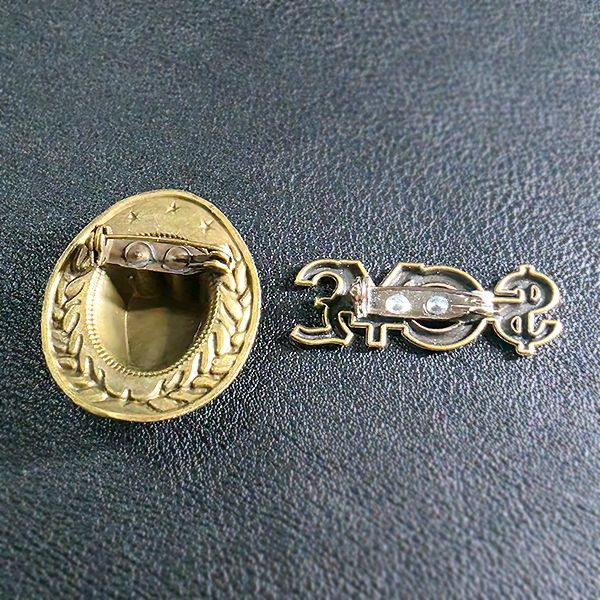 Laredo 브로치 남자 여자 엔틱 빈티지 명품 카우보이 모자 이미지