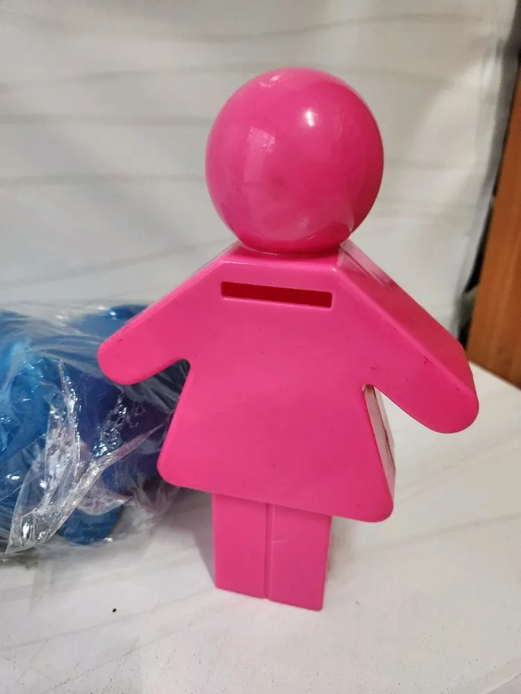 캐릭터 저금통 모음 (곰, 돼지, 핑크인형) 이미지