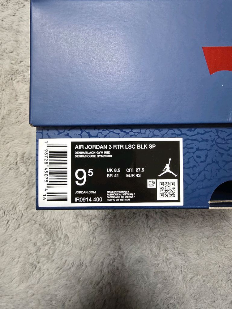 [IR0914-400]조던3 리바이스 275 이미지