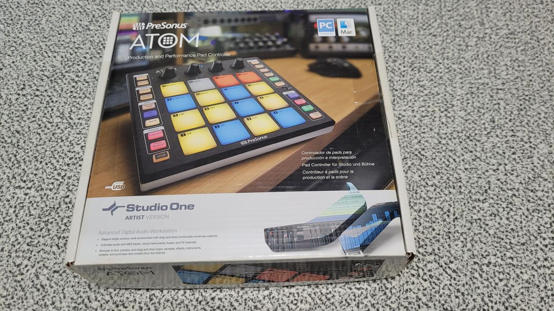 [풀박]프리소너스 아톰 presonus atom 드럼패드 샘플러 시퀀서 컨트롤러 이미지