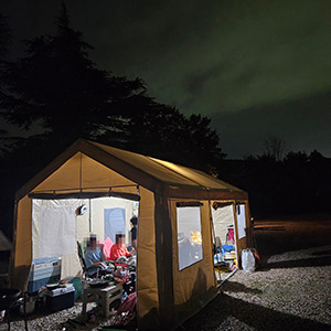 대형 캐노피 주차 천막 야외 농막 천막 조립식 차고 이미지