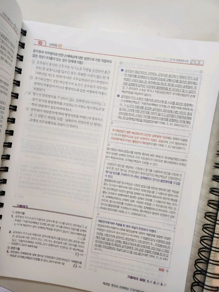 2026 써니 행정법총론 기출문제집 분철 이미지