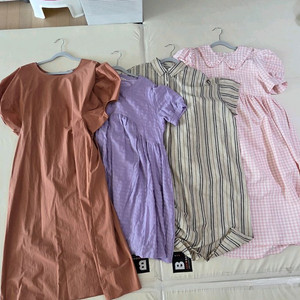 여름 반팔임부복 4벌일괄 2벌은새상품 이미지