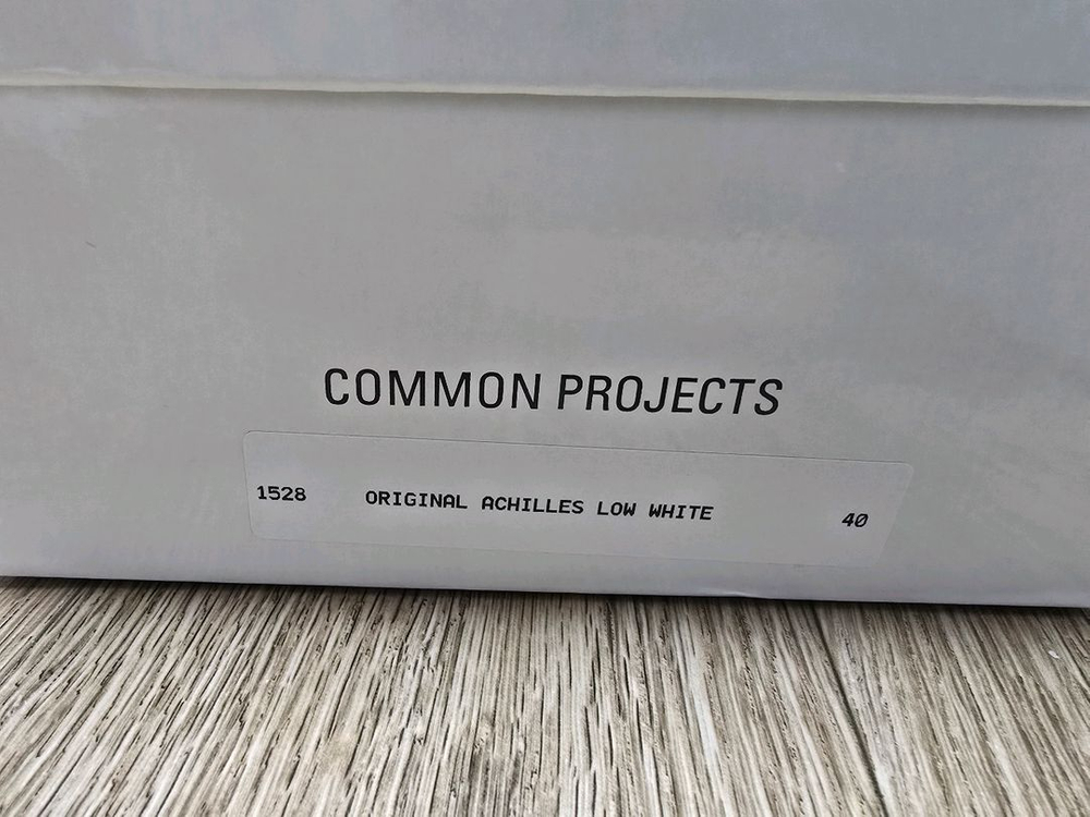 커먼프로젝트 아킬레스 로우 화이트 40 팝니다 이미지