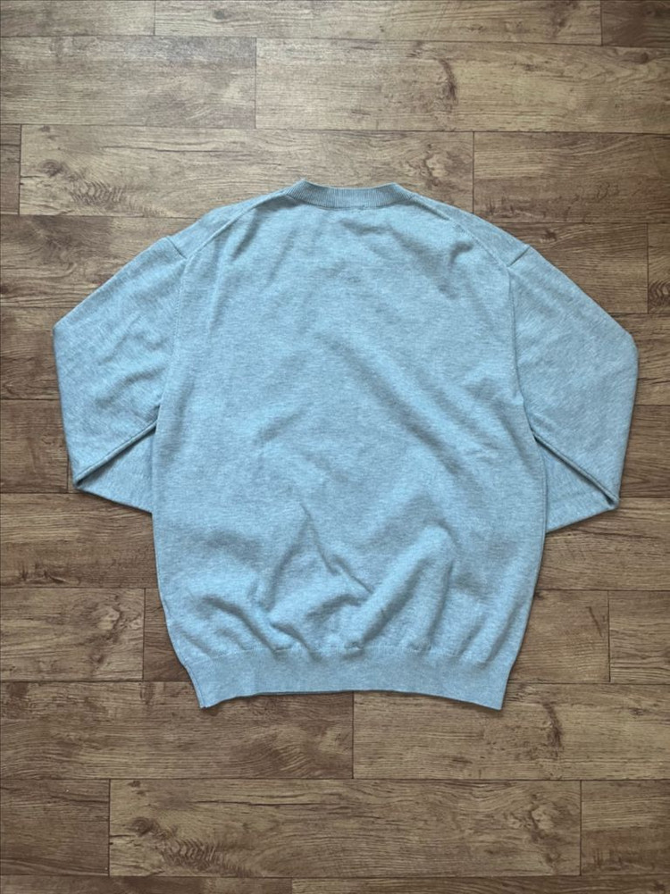 폴햄 남자 니트 100 정도 멜란지블루 하늘색 스웨터 이미지