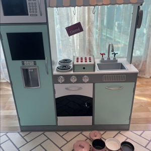 원목 주방 +마켓 놀이 세트(멜리사앤더그스텐 소꼽놀이는 그냥드릴께요) 이미지