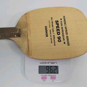 탁구 라켓 펜홀더 다커 스피드90 구형(프린트) 96-97g 이미지