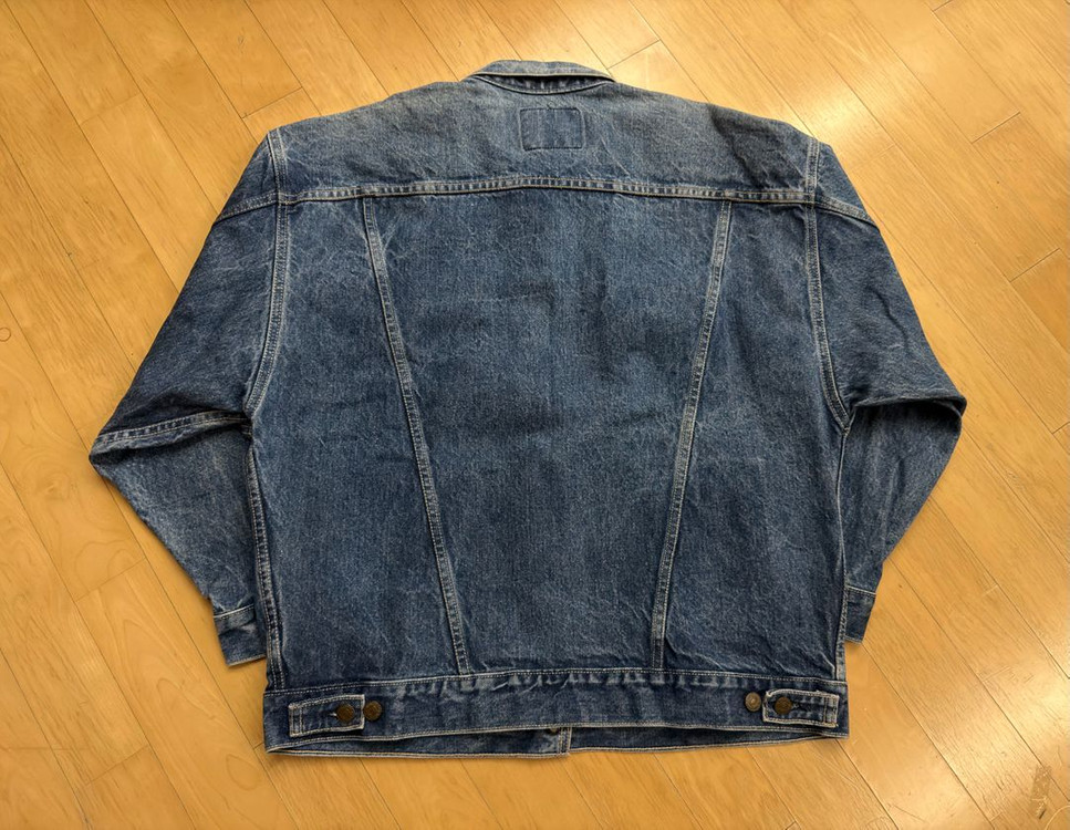 [리바이스] 90s USA 오리지널 빈티지 화이트탭 오버핏 데님 자켓 이미지