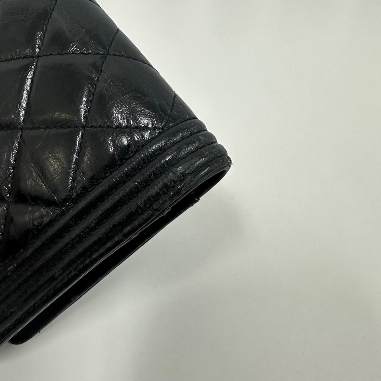 샤넬 보이 장지갑 이미지