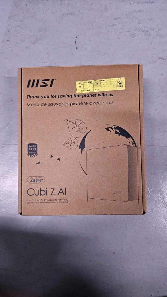 MSI CUBI Z 미니pc 이미지