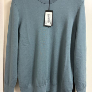 질스튜어트뉴욕 하이게이지 라운드 울 니트 100 더콰이즈블루 이미지