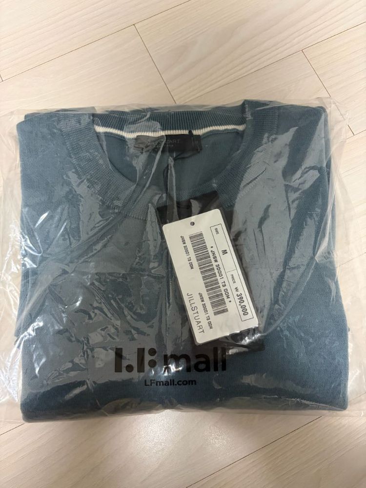 질스튜어트뉴욕 하이게이지 라운드 울 니트 100 더콰이즈블루 이미지