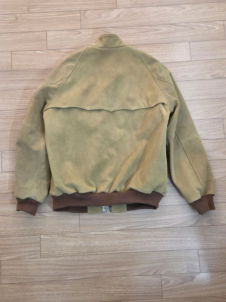 민트급 차메카지 가죽 누벅 블루종 3xl (105~110) 이미지