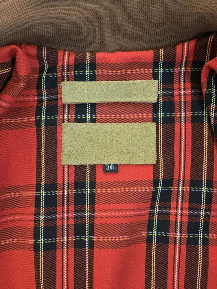 민트급 차메카지 가죽 누벅 블루종 3xl (105~110) 이미지