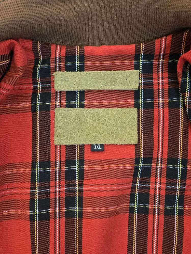 민트급 차메카지 가죽 누벅 블루종 3xl (105~110) 이미지