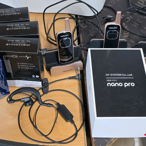 나노프로 소형무전기 4셋트 일괄 판매합니다. 이미지
