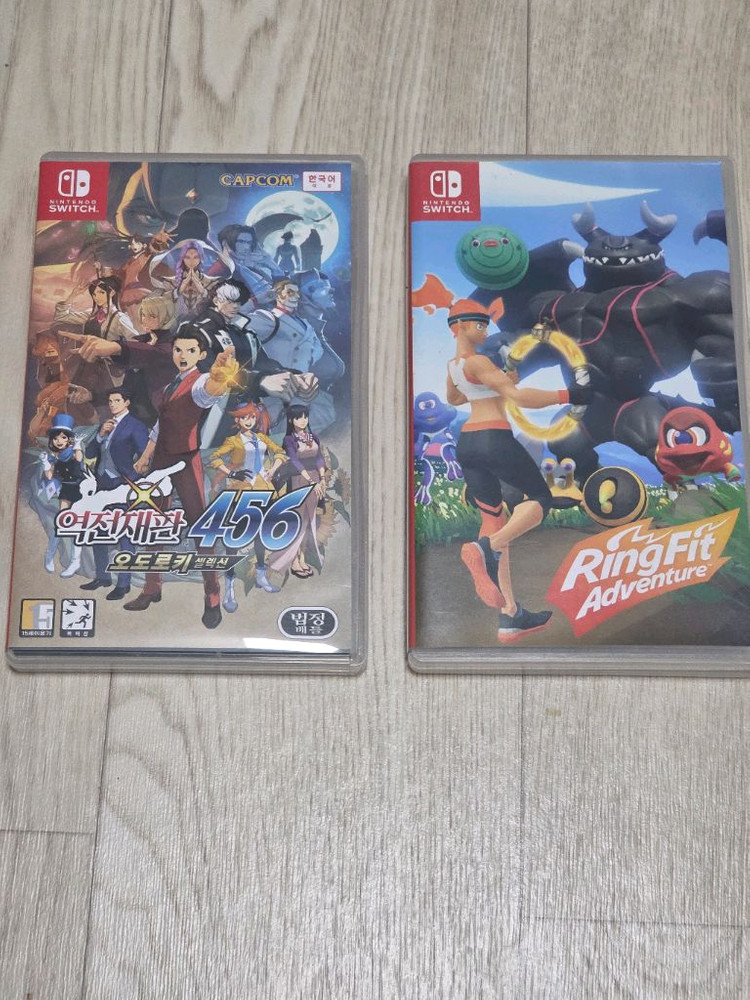 닌텐도 oled / 링피트 /역전재판 오도로키 일괄판매합니다. 이미지