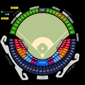 # 4월 15일(수) 잠실 롯데자이언츠 vs LG트윈스 1루 오렌지석(응원석) 1석 이미지