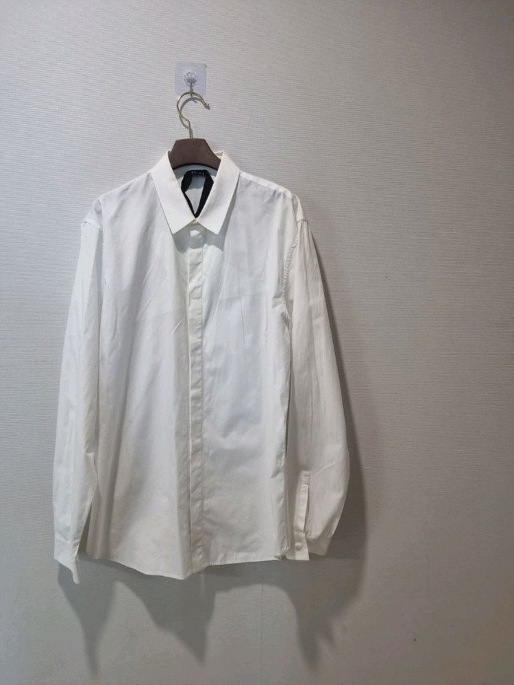 N21 넘버21 화이트 셔츠 블라우스 48사이즈 루즈핏 이미지
