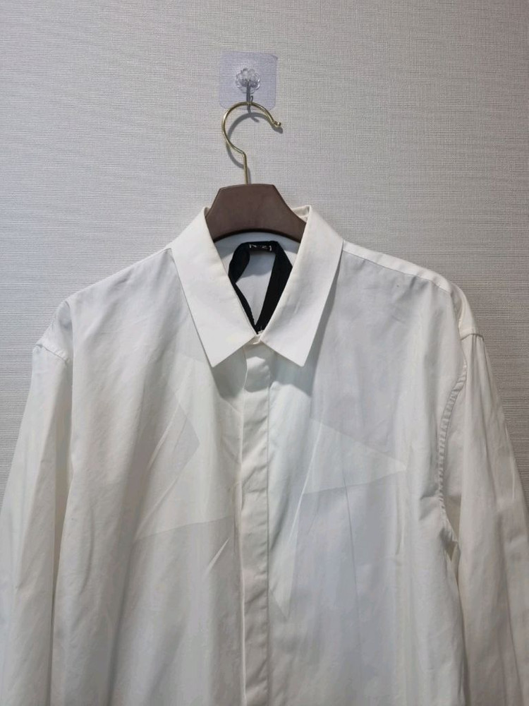 N21 넘버21 화이트 셔츠 블라우스 48사이즈 루즈핏 이미지