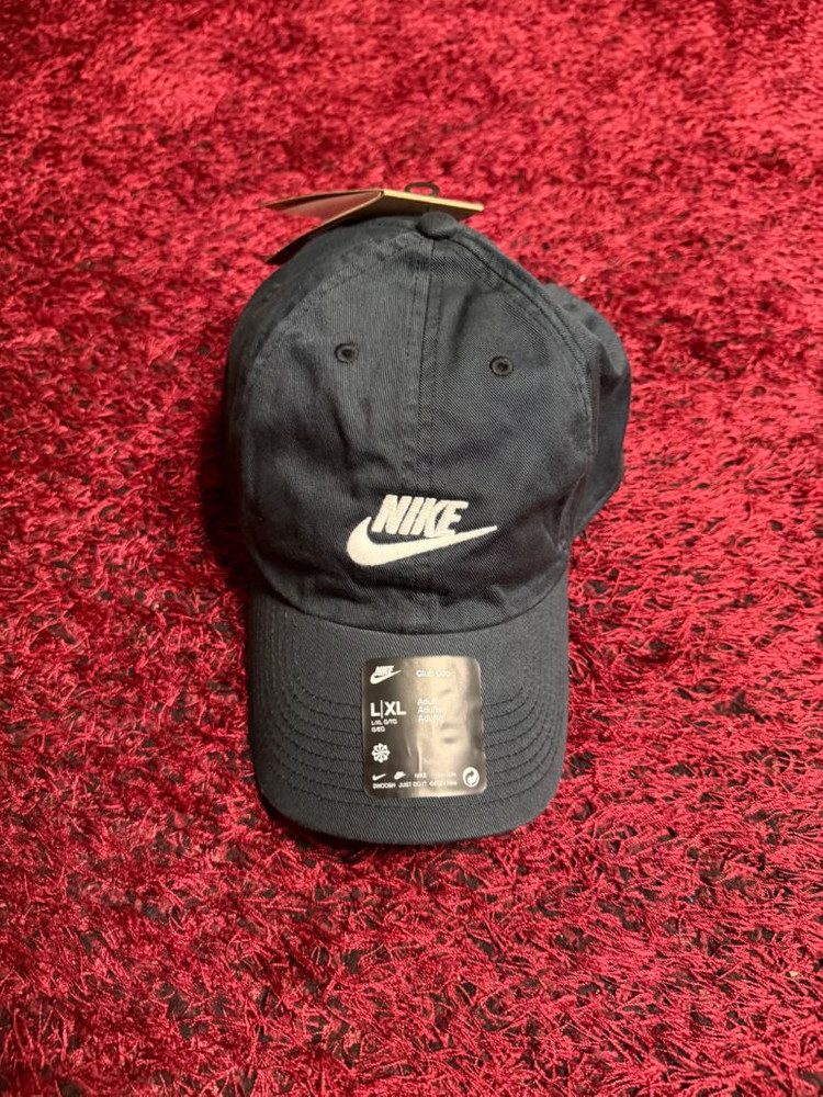 NIKE 나이키 푸츄라 워시 캡 블랙-화이트 볼캡 모자 판매 이미지