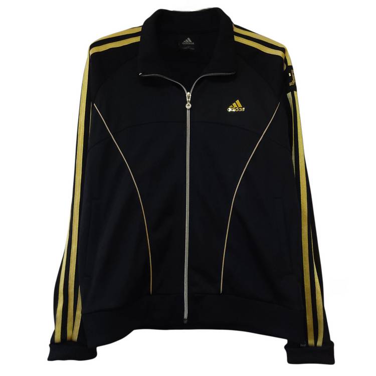 아디다스 금장 트랙탑져지블랙 여성 95M 저지 이미지