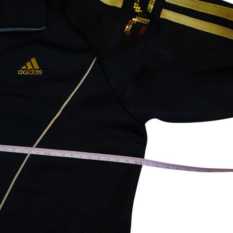 아디다스 금장 트랙탑져지블랙 여성 95M 저지 이미지