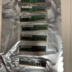 삼성 DDR4 8G 수량 팝니다. 이미지