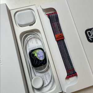 애플워치10 46mm 실버 SS급 이미지