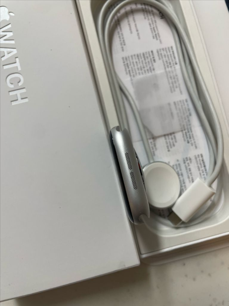 애플워치10 46mm 실버 SS급 이미지