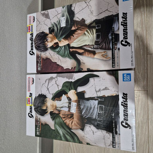 진격의거인 그란디스타 피규어 에렌 리바이 이미지