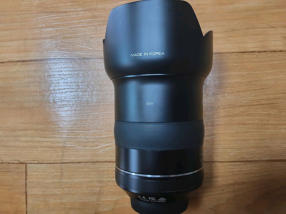 캐논용 삼양 XP 35mm f1.2 수동렌즈 이미지