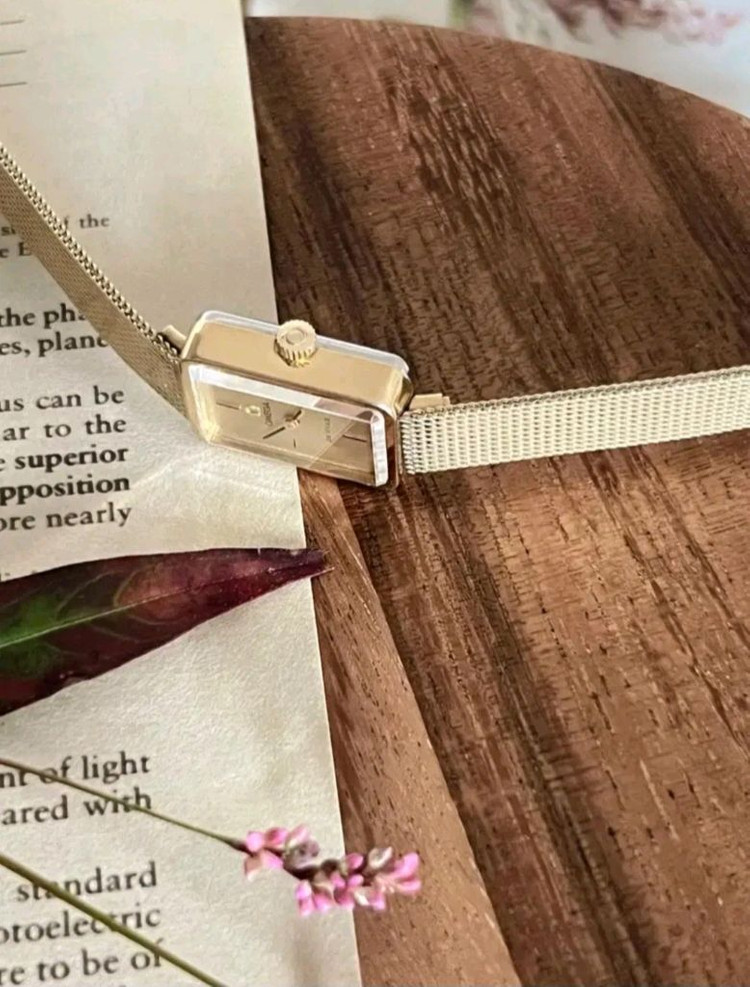 (빈티지)오메가 드빌 스퀘어 시계 이미지