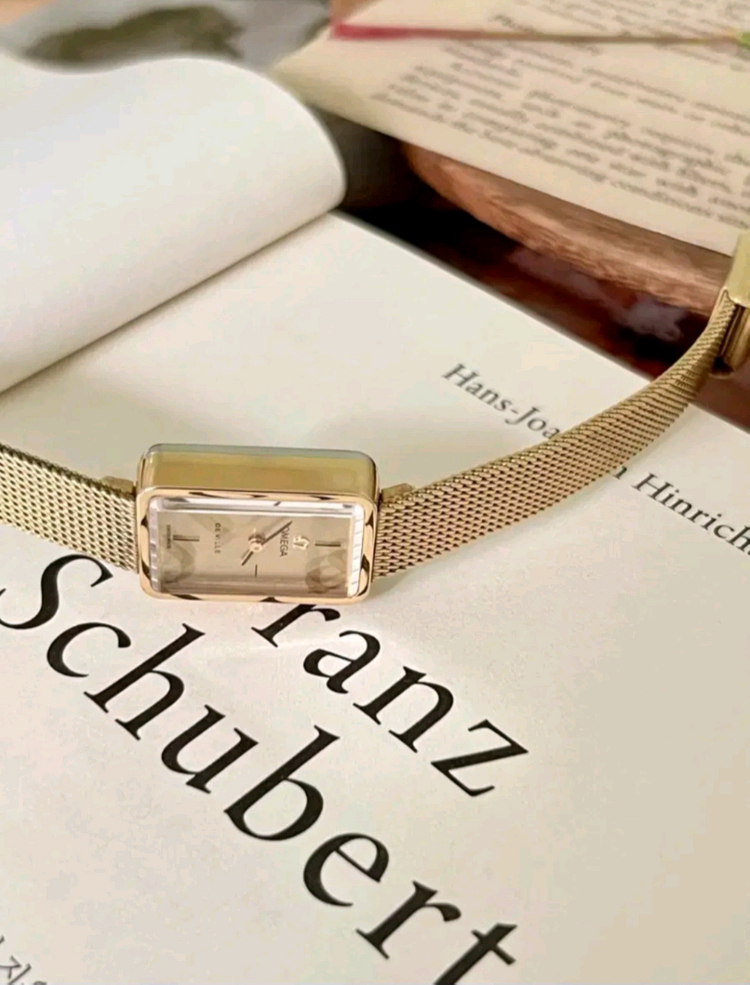 (빈티지)오메가 드빌 스퀘어 시계 이미지