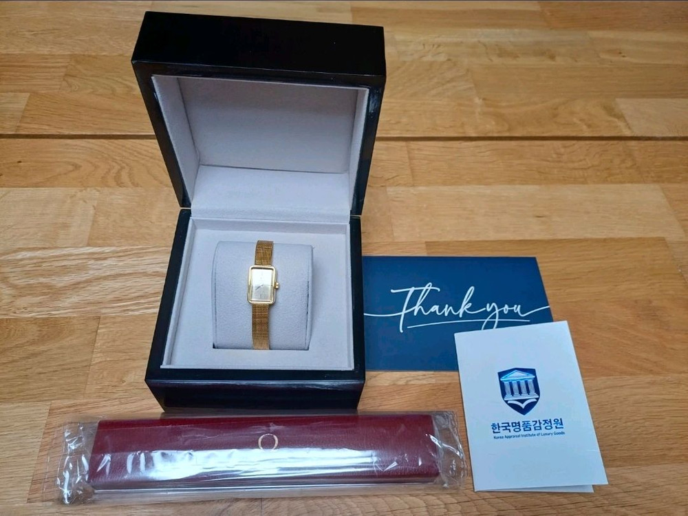 (빈티지)오메가 드빌 스퀘어 시계 이미지