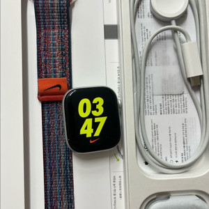 애플워치10 46mm 실버 SS급 이미지