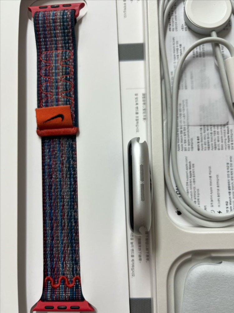 애플워치10 46mm 실버 SS급 이미지