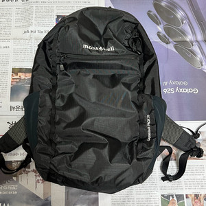 몽벨 가르와르 20 블랙 백팩 등산가방 이미지