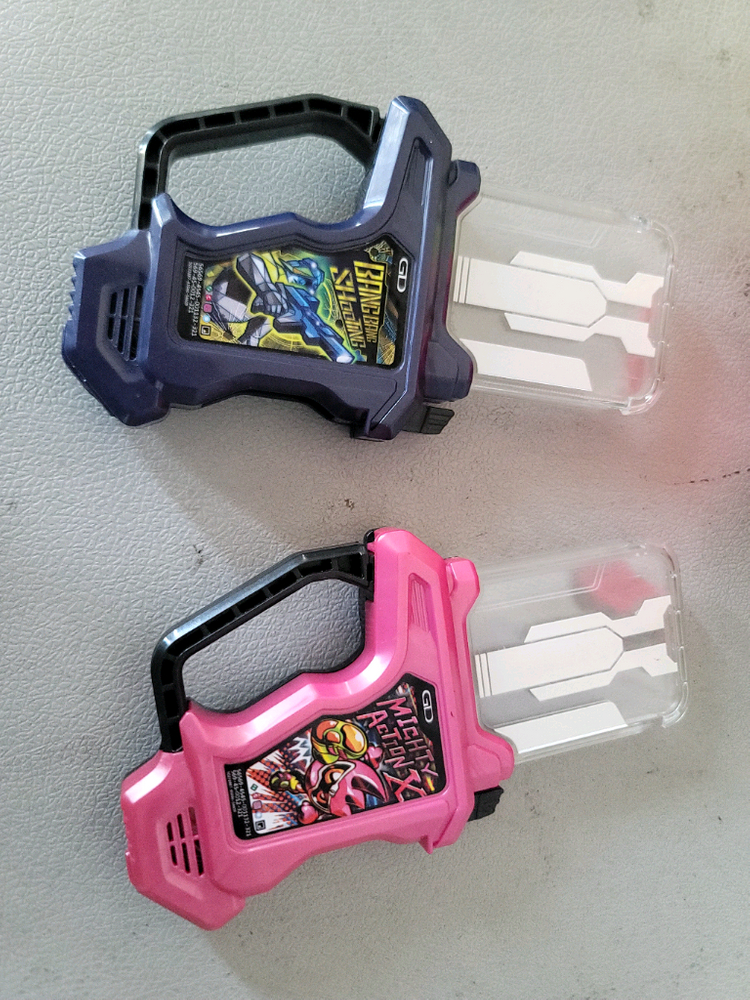 가면라이더 에그제이드 게이머드라이버 마이티액션X 뱅뱅슈팅 가샤트 포함 이미지