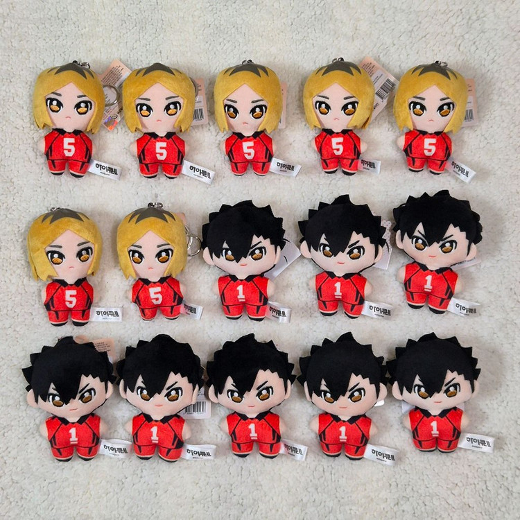 하이큐 쿠로오 테츠로 코즈메 켄마 누이 인형 공굿 가방고리 키링 백참 배구 이미지