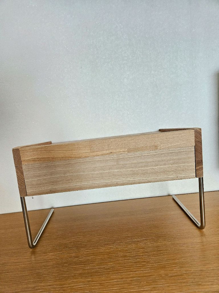 애쉬 원목 미니화장대 이미지