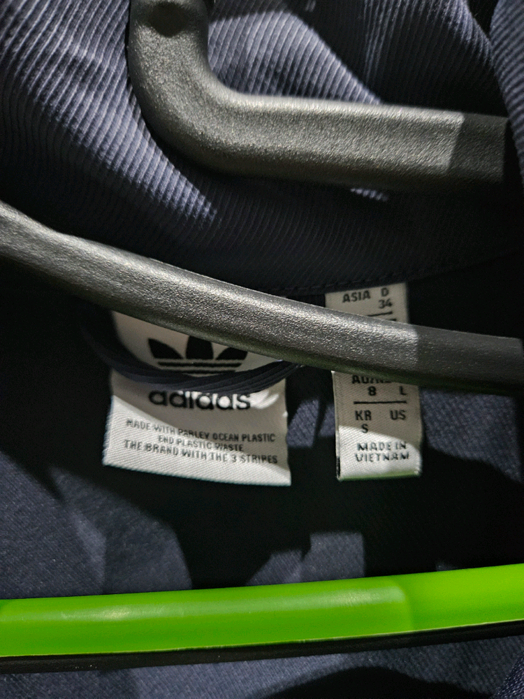 아디다스 반집업 트랙탑 셔츠.블라우스 S사이즈 이미지