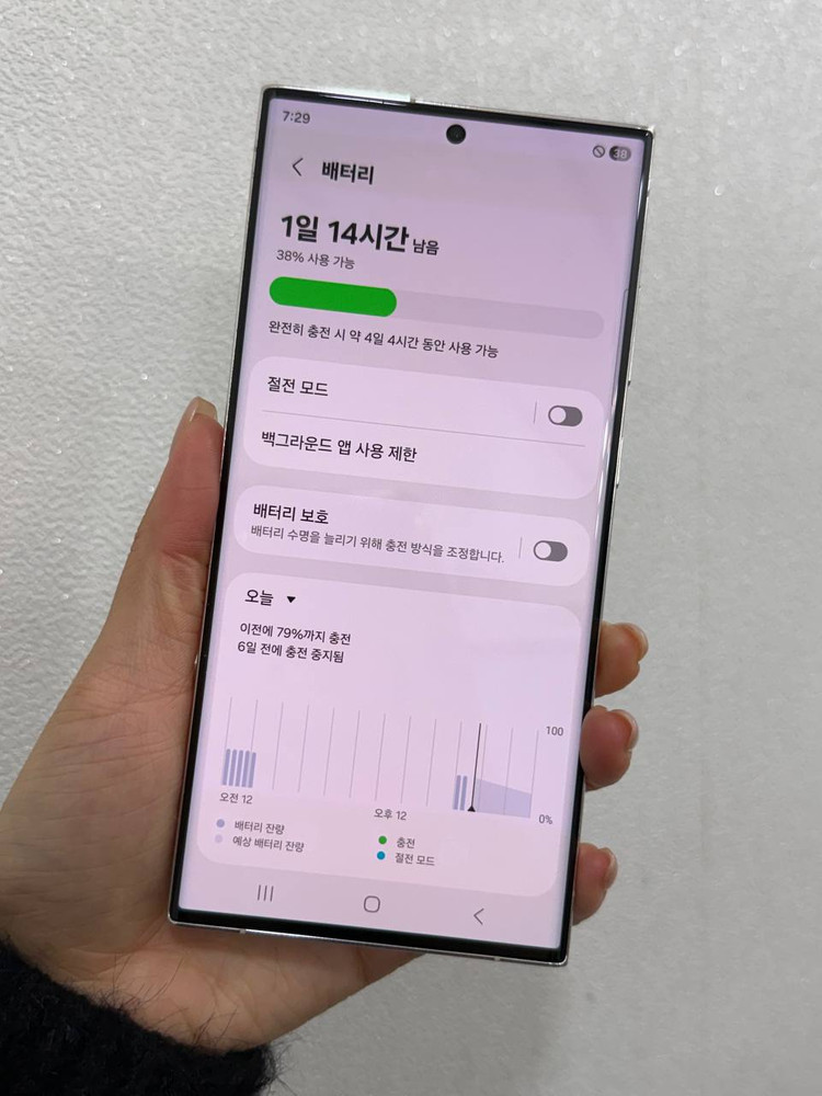 A급외관)갤럭시S23울트라 크림 512GB Y1701 이미지