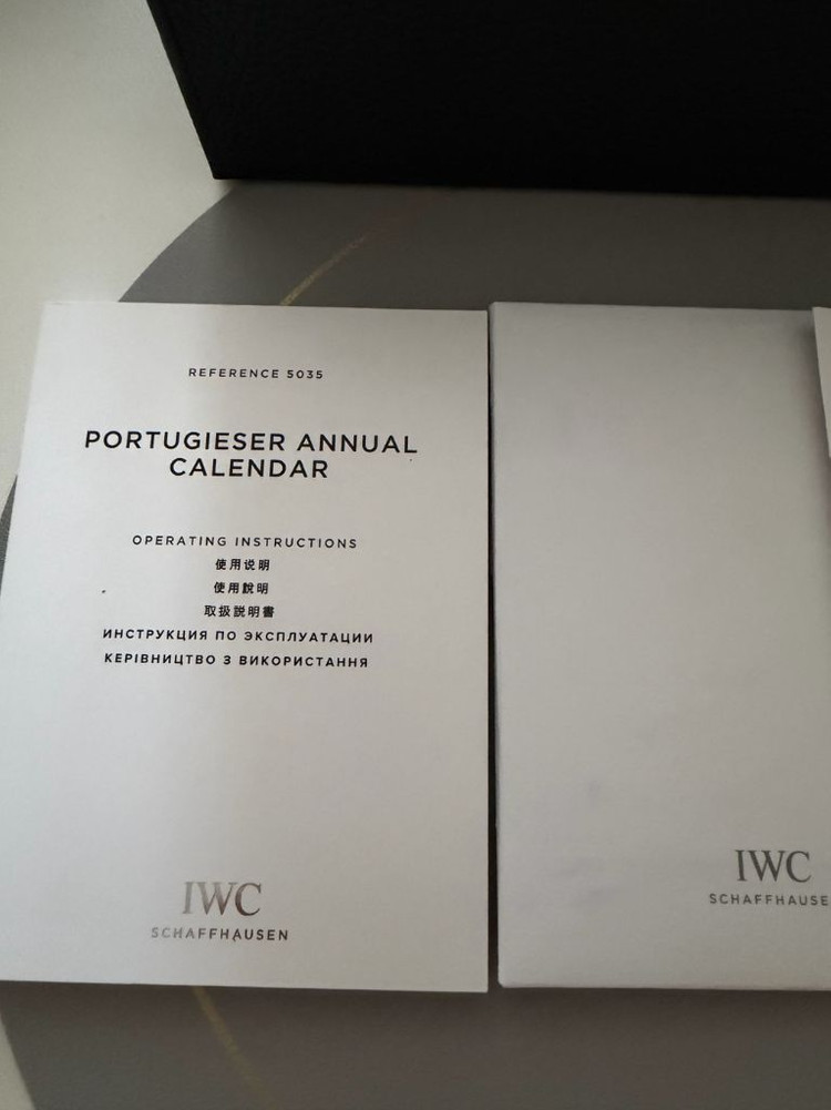 IWC 7데이즈 에뉴얼캘린더 IW503504 로즈골드 이미지