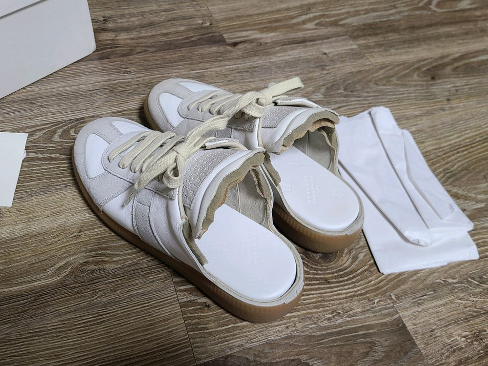 마르지엘라 독일군 뮬 신발운동화스니커즈구찌루이비통디올셀린느프라다나이키샤넬에르메스 이미지