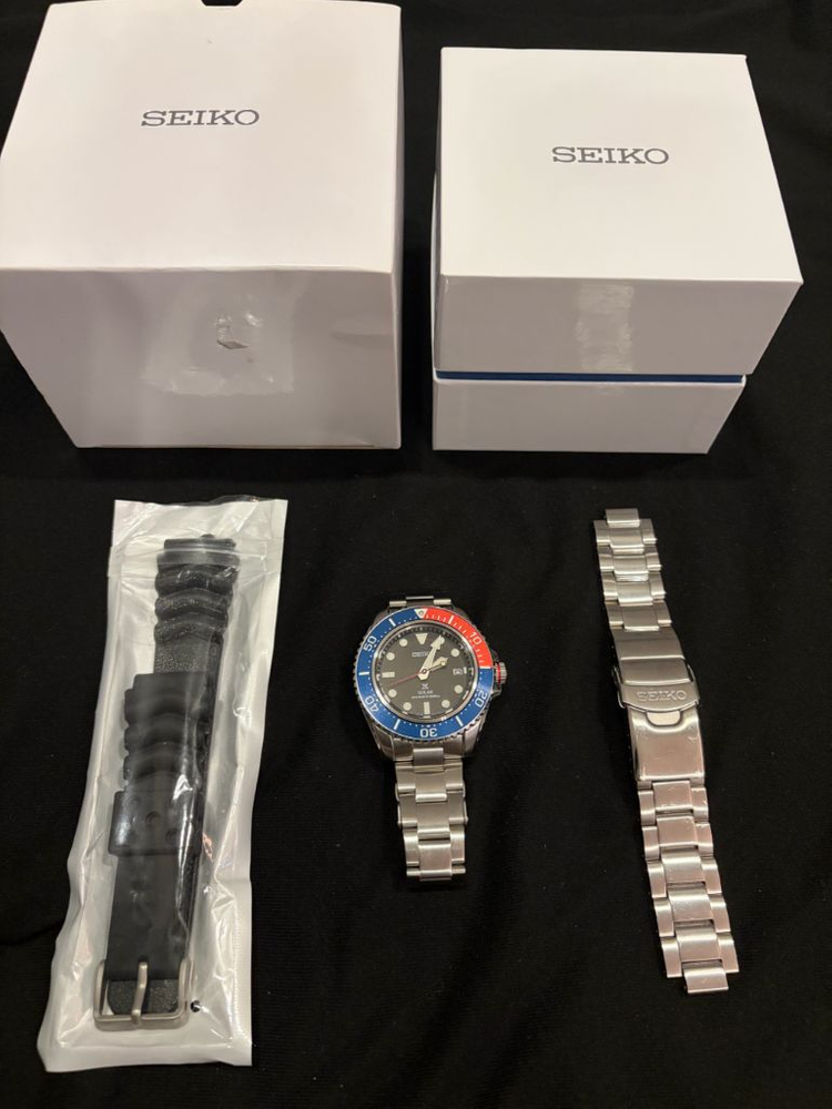 세이코 솔라쿼츠 sne591p1 펩시 이미지