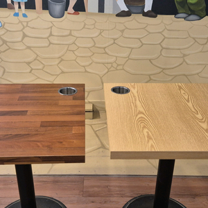 업소용 식탁 세트 이미지