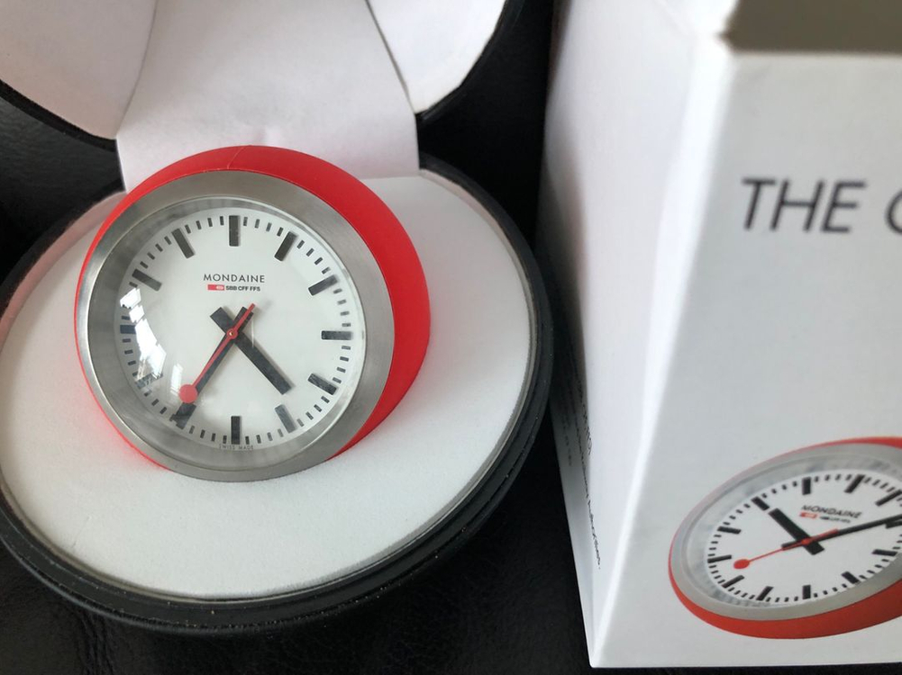 몬데인 탁상시계 미사용 새상품 이미지